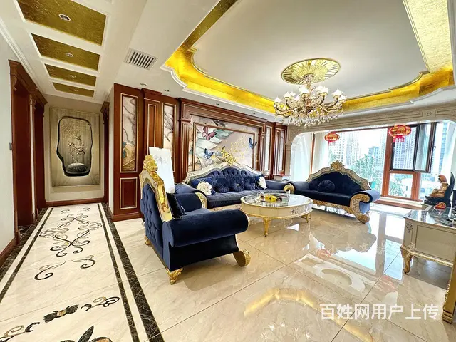 群力翠湖三期 瑾翠华府三室法式风格豪装460万带车位家具 - 图片 2
