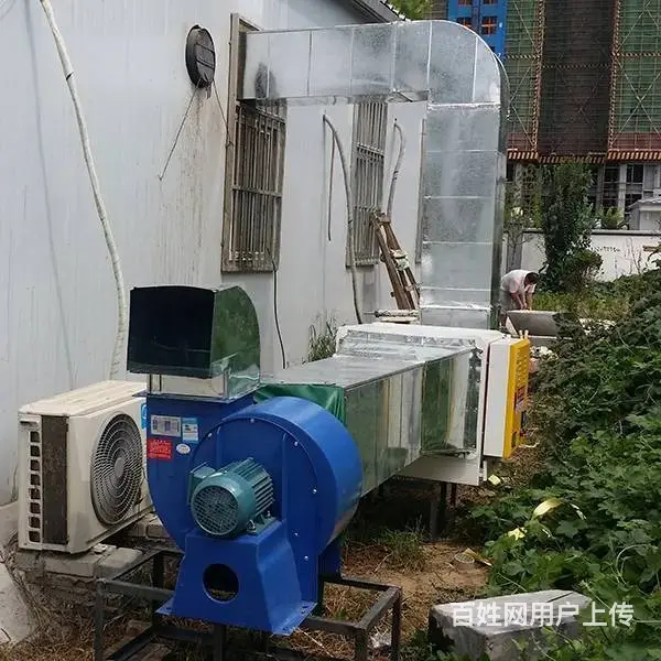 昆山锦溪镇学校餐厅油烟机清洗公司 大型油烟管道清洗 - 图片 2