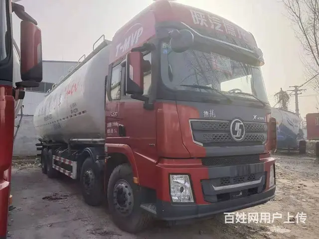 出售二手德龙散装水泥罐车 50方罐430马力国五 - 图片 1