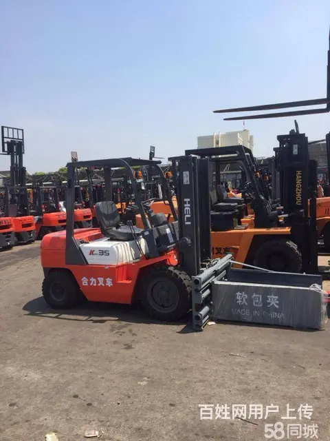 二手3吨侧移夹抱转让、卡斯卡特钢管夹抱5吨杭州叉车 - 图片 6