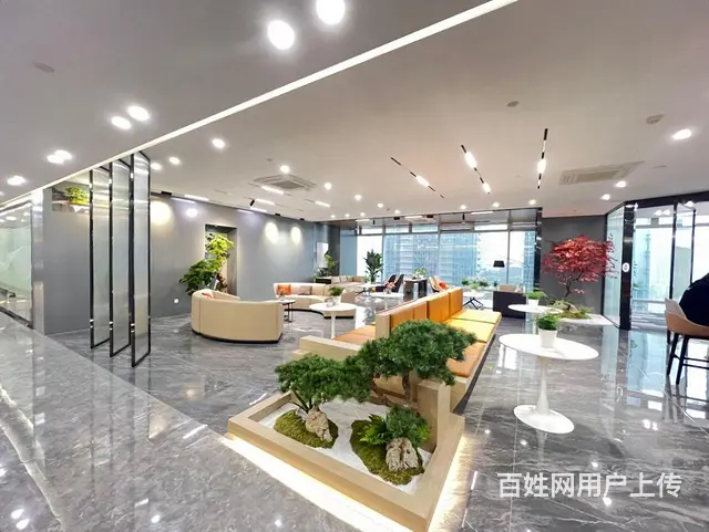 深蓝国际，一线江景，采光通透，精装拎包，接待大气，条件好谈！ - 图片 10