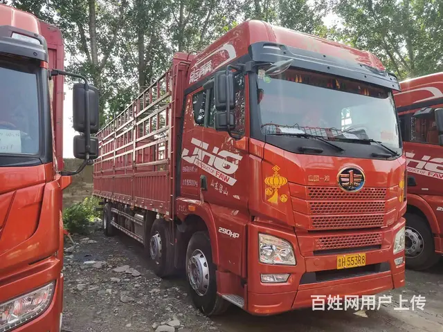 出售二手一汽解放JH6 9.6米高栏前四后四 国6 - 图片 2