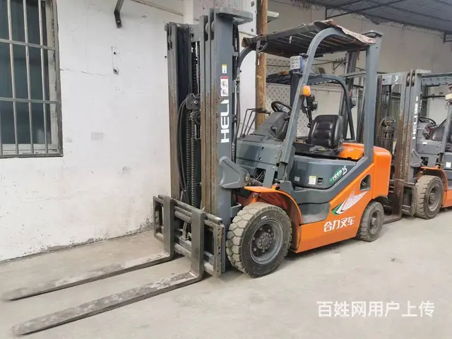 本地二手叉车转让市场3吨3.5吨合力杭州叉车加高门 - 图片 1