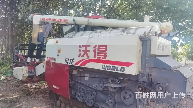 个人2022年8月份沃得收割机，全车原版原漆 - 图片 2
