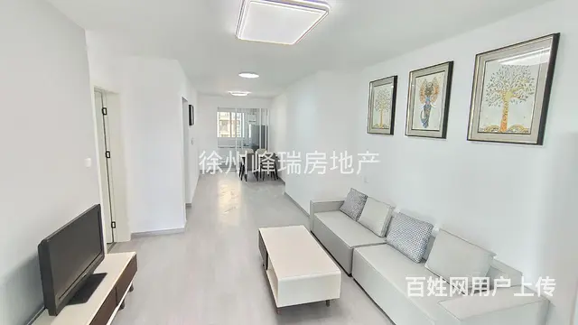 吾悦华府 精装修电梯四室 家具家电齐全 地下车位可用随时看房 - 图片 2
