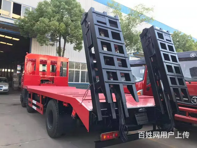 东风6轮平板车 单桥卖的好的平板车挖机拖车包上牌 - 图片 5