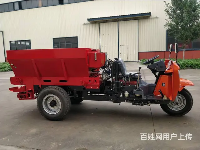 三轮自走式撒粪车 大棚、小地块用鸡鸭牛羊粪撒粪车Y - 图片 2