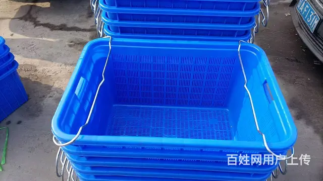 沈阳塑料托盘仓库潮垫板塑料箱塑料筐卡板箱零件盒 - 图片 3