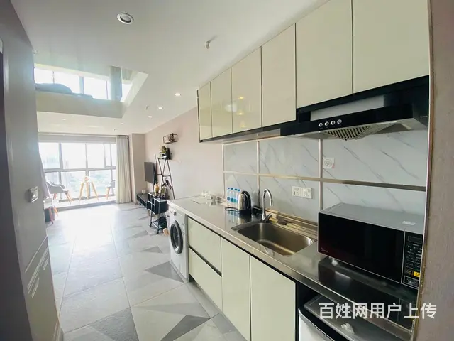恐龙园旁首付2万挑高5.1米现房公寓可做民宿月租2000 - 图片 6