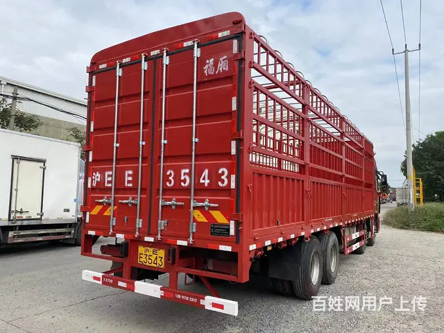 低价转让18年3月国五欧曼前四后八9.6米仓栅货车 - 图片 4