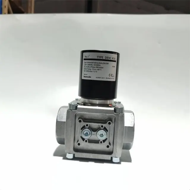 美德韦燃气电磁阀DEVC450燃烧器用24V快开阀 - 图片 1