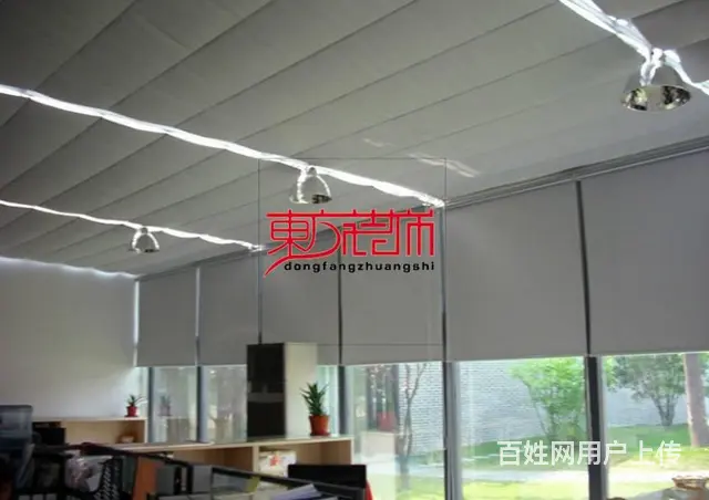 淄博阳光房遮阳棚玻璃顶遮阳帘电动窗帘天幕帘定制安装 - 图片 11