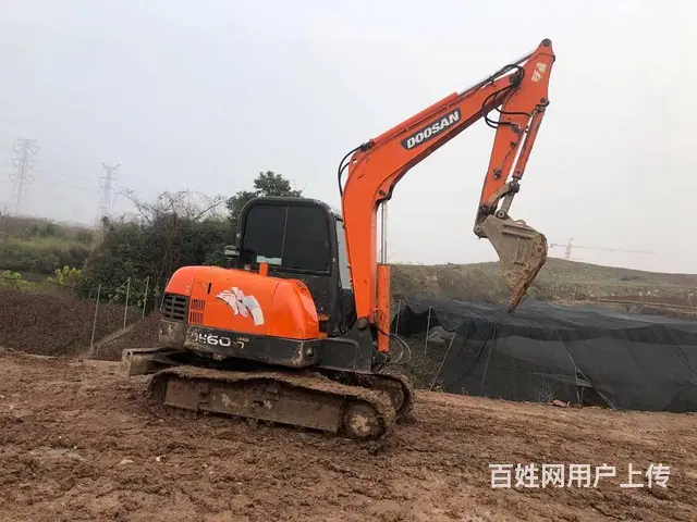 急售斗山60二手挖掘机  证件齐全 质保一年 - 图片 1
