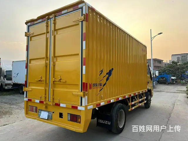 精品2016年五十铃600p工程单排双轮4米2箱货 - 图片 5