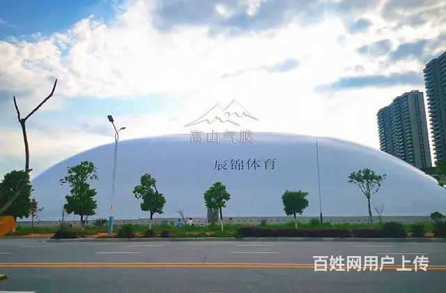 气膜篮球馆 充气膜冰球馆 大跨度膜结构体育馆搭建 - 图片 2