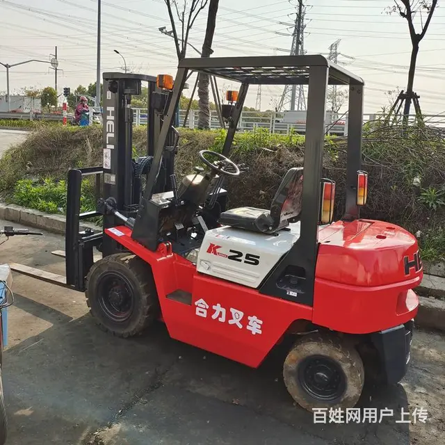二手叉车2吨3吨3.5吨5吨燃油叉车二手电动叉车小 - 图片 1