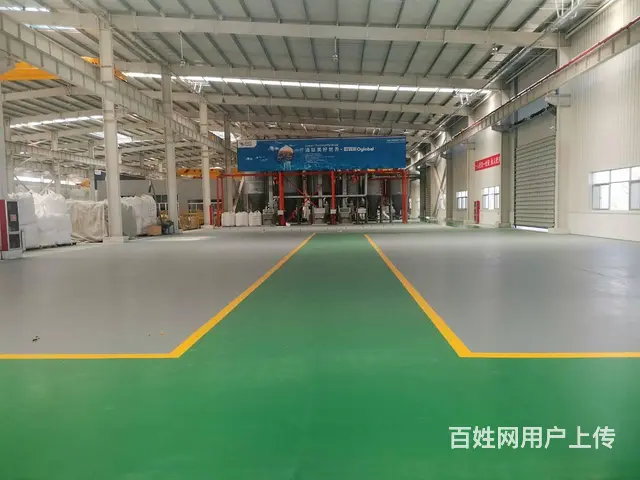 泰安宁阳工厂车间地面刷漆 环氧自流平施工 - 图片 1