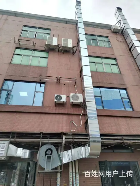 番禺油烟系统通风管道烤肉店排烟效果改造设计安装 - 图片