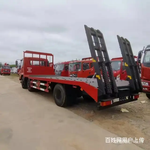 东风天锦小三轴法士特8档挖机平板车 拖板车 高速不超载 - 图片 6