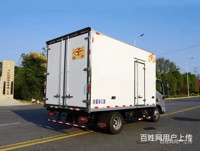 信阳 蓝牌福田宽体冷藏车肉钩车厂家直销包上户 - 图片 8