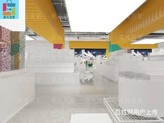 舟山三福精品货架组合设计-莫凡货架整店输出 - 图片 2