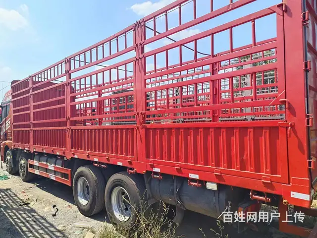 出售二手9.6米高栏解放JH6国六前四后八460 - 图片 7