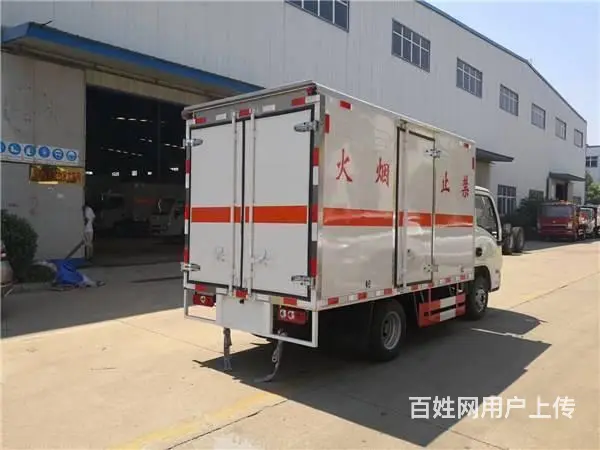 蓝牌跃进小福星3.3米1.5吨厢式液化气瓶运输车 - 图片 5