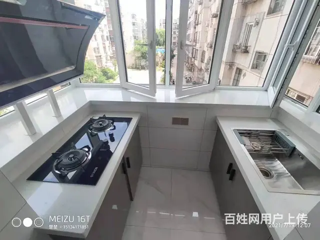 龙江街道龙江北里3楼38平东偏一室半精装地暖带家具拎包即住！ - 图片 6