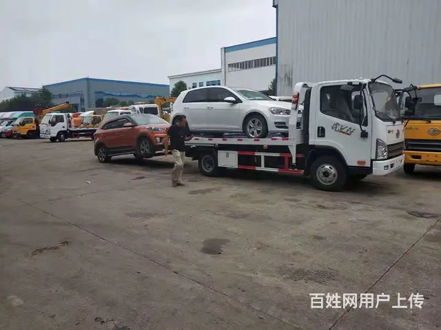 湛江地区解放蓝牌清障车一拖二价格 厂家直销品质保证 - 图片 10