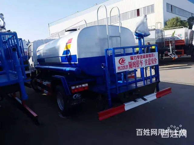 黄牌  4方工地专用洒水车价格优惠 - 图片 4