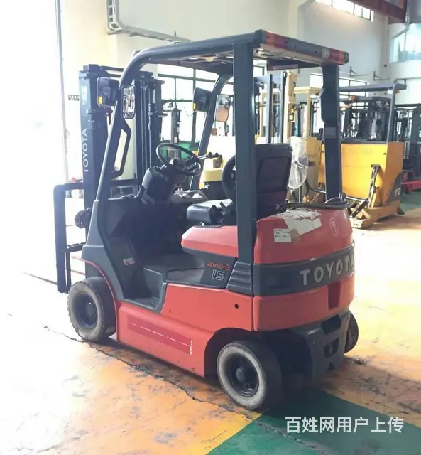 二手叉车市场直销二手三只点电梯专用电动叉车 - 图片 2