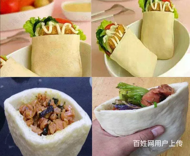 哪里教学正宗布袋馍袋袋馍小吃技术培训 - 图片 1