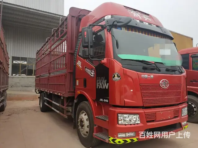 19年户小解放单桥车 6米8高栏 六缸机首付6万 - 图片 2