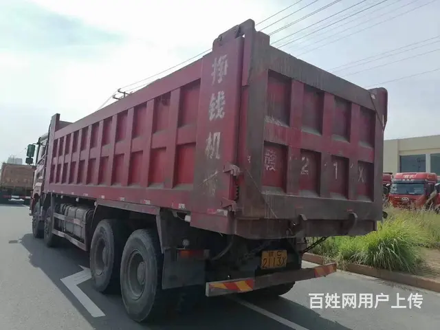 二手前四后八自卸车 解放JH6 国5 8米2货箱 - 图片 3