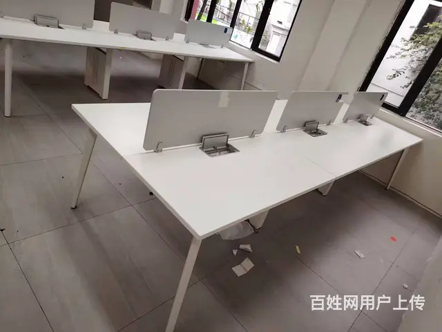 二手开放式卡位出售，老板桌椅经理台会议桌，包送装 - 图片 5