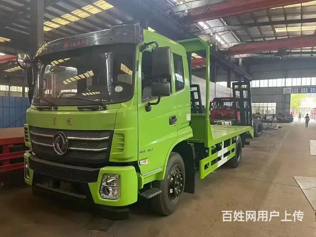 东风D17-Z国六单桥平板车　150挖机拖板车　玉 - 图片 10