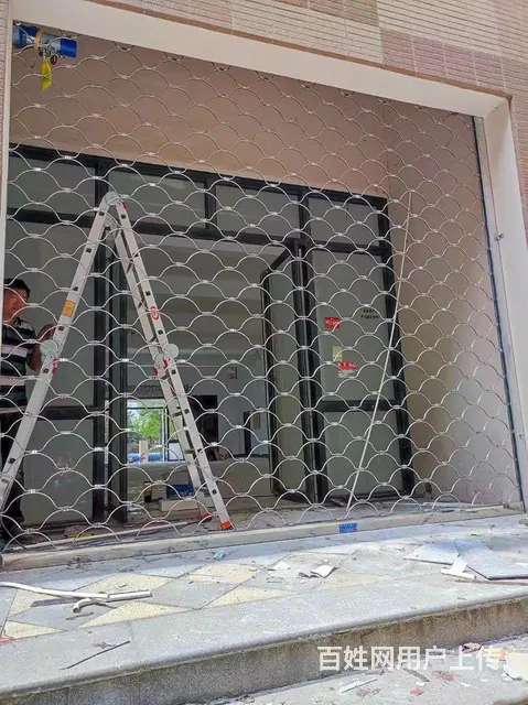 水晶卷帘门电动伸缩门车库卷帘门镂空卷帘门 - 图片 2
