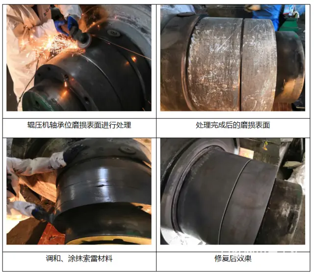 辊压机轴承位磨损你这样修过吗 - 图片