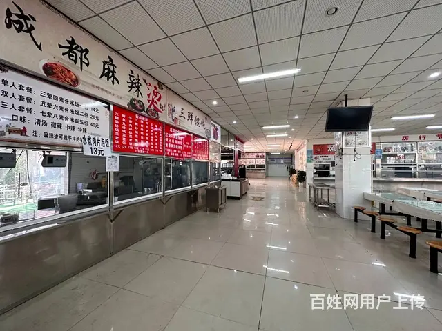 （51旺铺推荐）安宁学院一楼食堂档口26平旺铺转让 - 图片 1