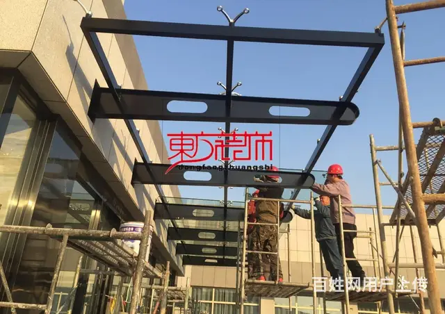 淄博换玻璃更换玻璃幕墙窗户更换维修玻璃幕墙玻璃雨棚 - 图片 11
