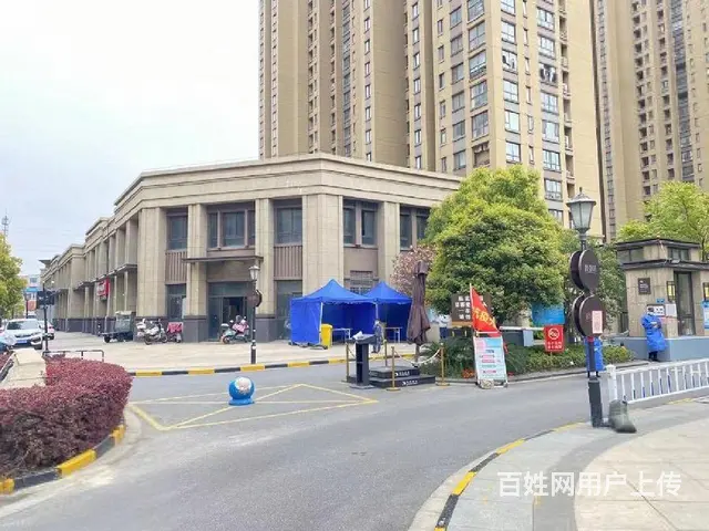 湖塘路劲城小区大门口旺铺开间8.4米纯一层租金15万可重餐饮 - 图片 1