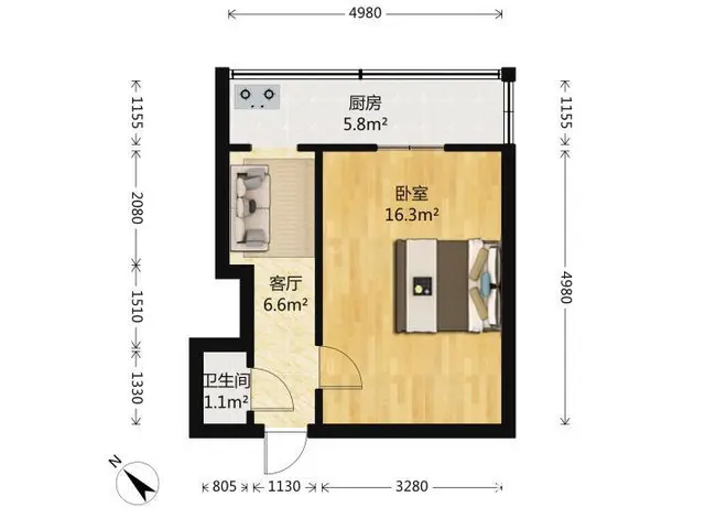 新洲花苑  近海康 吉利 物联网街 正泰 聚光 - 图片 7