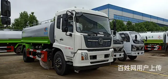 国六东风天锦12方14方洒水车 矿区环卫抑尘车价格 - 图片 1