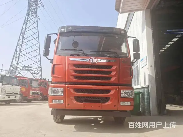榆林厂家直销解放四桥挖机平板车40吨挖掘机拖车 - 图片 11