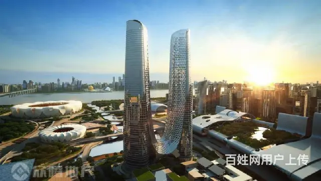 杭州之门奥体博览城的新地标2000方整层企业总部办公，特价售 - 图片 1