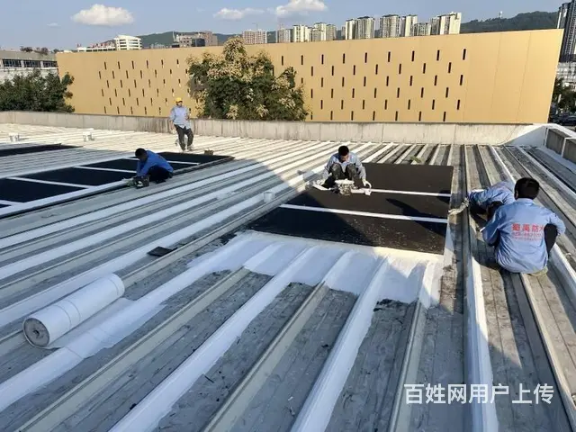 蜀禹防水专业施工各类厂房屋顶防水补漏，彩钢顶漏水维 - 图片 12
