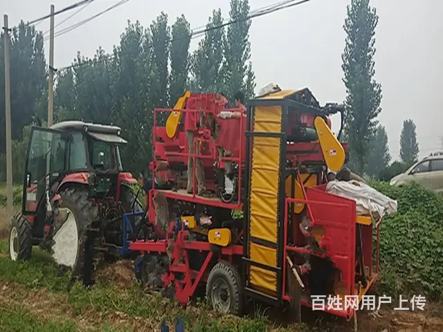 平凉4UL-2双垄自动墩包土豆红薯联合收获机wzj - 图片 3