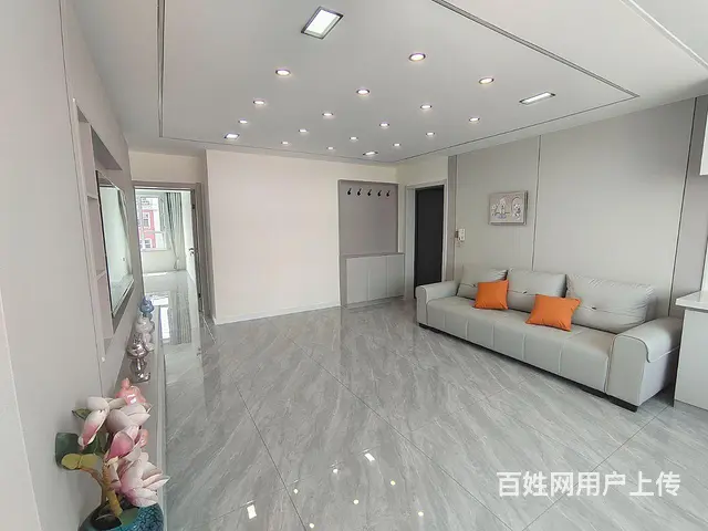 龙山国际东门对面 两室 精装地热 大客厅 拎包入住 - 图片 8