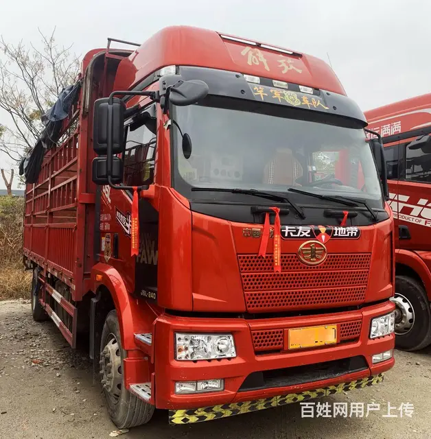 国五解放J6L领航版高配车 六米八高栏司机包过户 - 图片 5