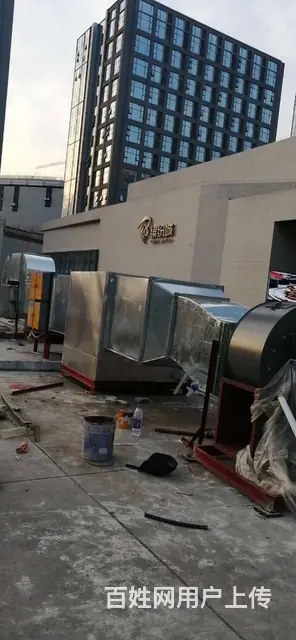 香洲排油烟系统饭店厨房抽油烟风机油烟管道制作排烟机 - 图片 4